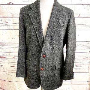 Harris tweed blazer Donatelli’s of Portland size 42R vintage